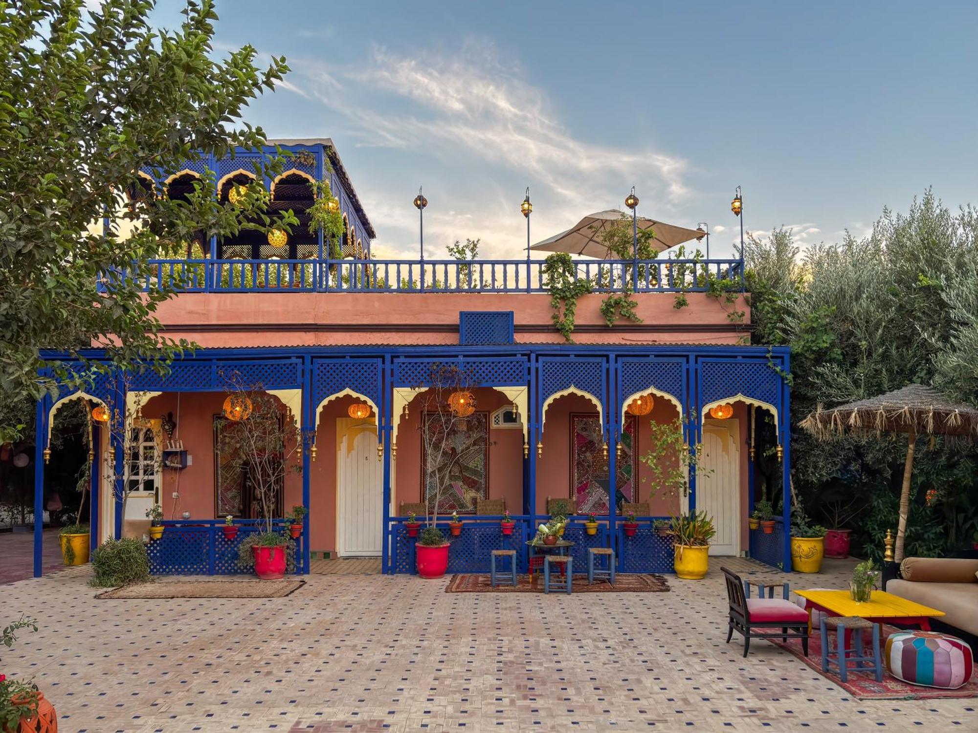 Le Bleu House Acomodação com café da manhã Sidi Abdallah Ghiat Exterior foto